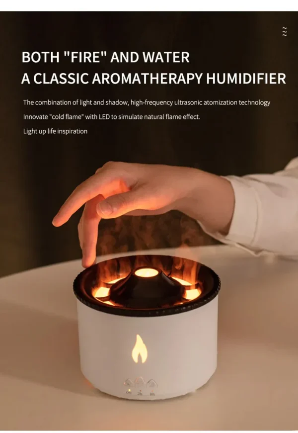 Volcano Humidifier Aromatherapy Diffuser - Image 6