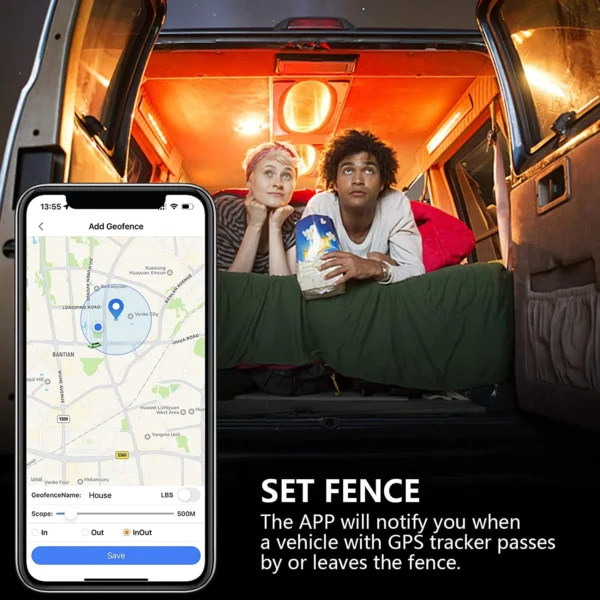 4G GPS Tracker with 7 Days Battery Backup & Live Tracking Through App - Image 3