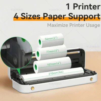 A4 Wireless Portable Mini Thermal Printer