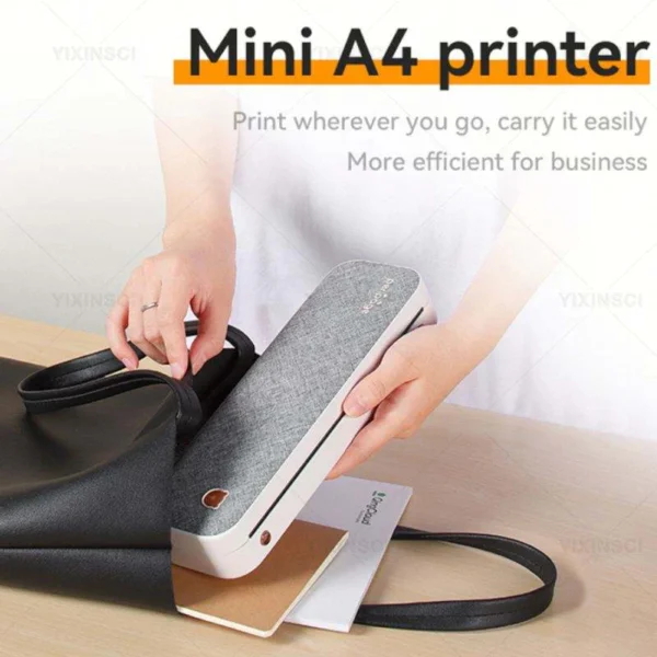 A4 Wireless Portable Mini Thermal Printer - Image 3