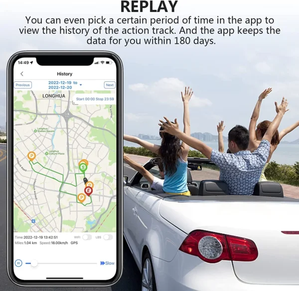 4G GPS Tracker with 7 Days Battery Backup & Live Tracking Through App - Image 2