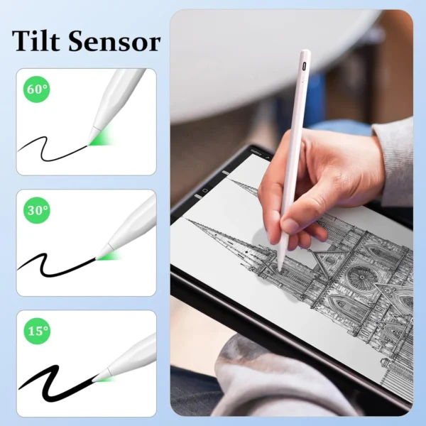 Stylus Pencil compatible with iPad with Palm Rejection - Image 3