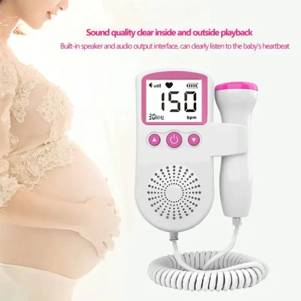 Fetal Doppler Baby Heart Rate Detector - Image 2