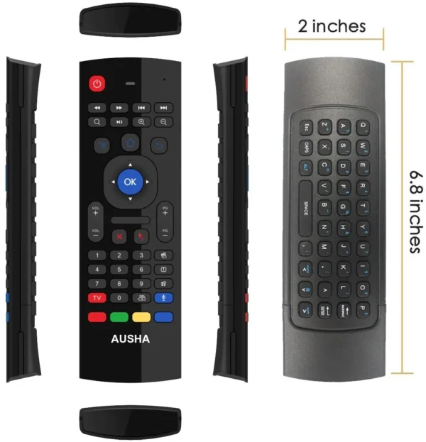 Smart Air Mouse Voice Remote with Keyboard - Image 3