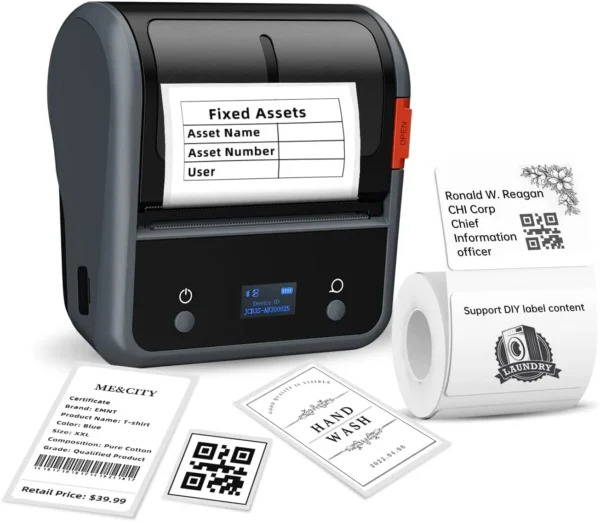 B3S Inkless Printing Bluetooth Thermal Label Printer - 3 Inch