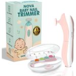 Nova Baby Nail Trimmer – Safe & Gentle Electric Nail Care Kit for Newborns & Toddlers