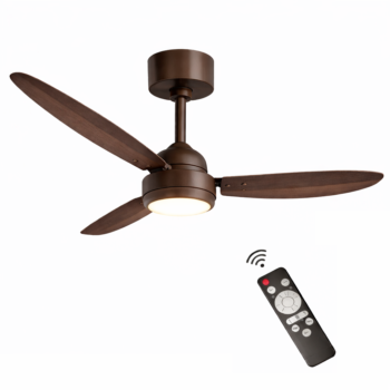 ALQO Rechargeable 1200mm BLDC Ceiling Fan | Lithium Battery Power Backup | Remote-Controlled | Energy-Efficient Smart Fan