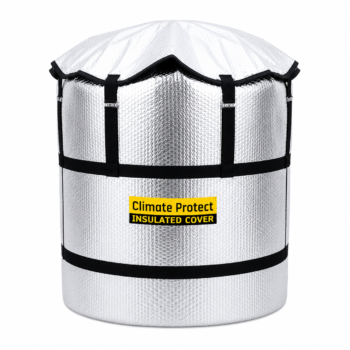 ALQO | Plastic 1000 Litre 4mm Bubble Guard Technology Insulated Water Tank Cover|Keeps The Water Cools In Summer|  Insulated Water Tank Cover for UV & Weather Protection | Adjustable Strap |