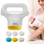 ALQO Electric Handheld Body Massager 12-Speed Power Adjustment For Neck Waist Hips Back Legs Feet Fitness Shaping Relieve Muscle Fatigue Promote Blood Circulation Ergonomic Fat Pushing Machine (Multicolour )
