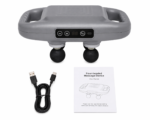 ALQO 4-Head Massage Gun Pro Deep Tissue - Muscle Massager with 20 Intensities & 6 Massage Modes | Pain Relief for Back, Leg, Neck, Shoulder & Body